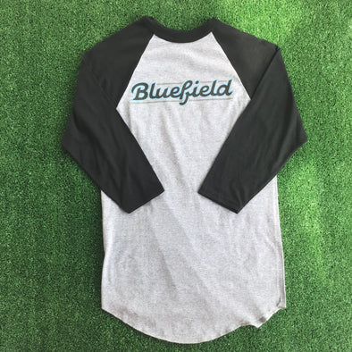Bluefield Black/Grey Cotton 3/4 Sleeve