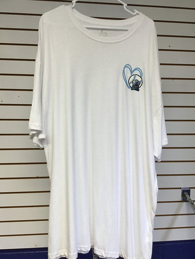 White Pocket Heart