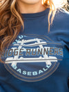Bluefield Ridge Runners Royal Blue Cotton Long Sleeve