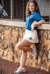 White Skort
